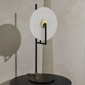 Настольная лампа Erto с алебастровым диском 1096/25