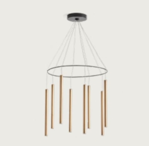 Люстра Mika Multi 8L бронзовый