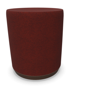 Пуф Dividuals маленький ткань Serie 10 ref 0017 дерево 009 cerezo