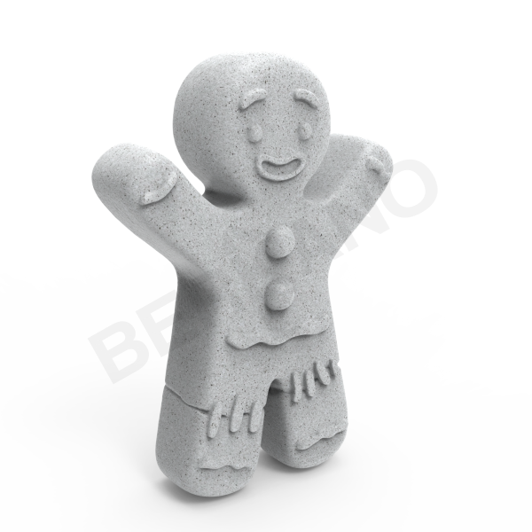 Праздничное украшение CRUMBLE White Granite