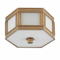 Потолочный светильник Cloyd NARTEX FM3 / Ø41 см - латунь (арт.10217)