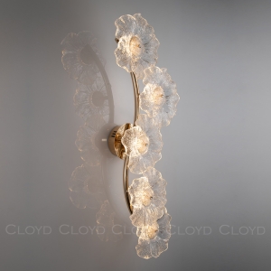 Бра Cloyd SHAMBALA-B W5 / выс. 72 см - золото (арт.20396)