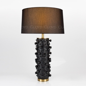 Настольная лампа Cloyd WOLAND T1 / выс. 80 см - латунь (арт.30140)