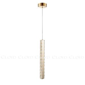 Подвесной светильник Cloyd ELATA P1 / выс. 55 см - золото (арт.11560)