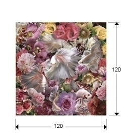 Фотография Peces Luchador Siam 120x120 см от интернет-магазина IDODOM.RU