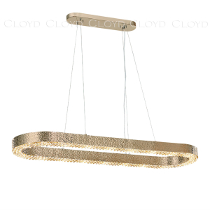 Люстра Cloyd GALAXA C1 / L120 см - золото (арт.10882)