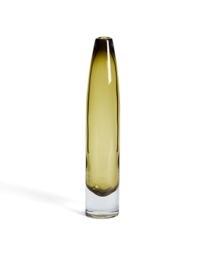 Ваза Toli из зеленого стекла 40 см