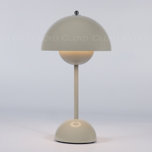 Настольная лампа Cloyd ERMA-B T1 / выс. 30 см - серый (арт.30133)