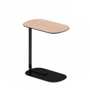 Журнальный столик приставной Side шпон ванильный шоколад