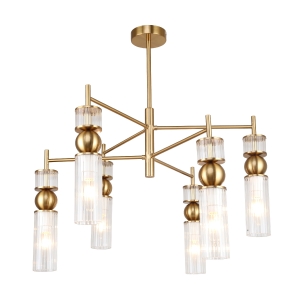 4737-6P, Потолочная люстра, D620xH550/650, 6xE14x40W, excluded