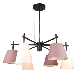 4621-6P, подвесная люстра, D755xH400/1290, 6xE14x40W, excluded