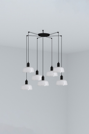 Подвесной светильник Tatawin S 7 белого цвета