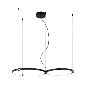 4569-2P, подвесная люстра, L920xW500xH1600, LEDx40W, 2600LM, 4000K, included