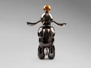 Conejo Декоративная фигура medium серый/оранжевый