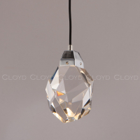 Подвесной светильник Cloyd BOZON-B P1 / выс. 15 см - хром (арт.10942)