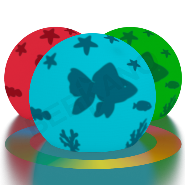 Светильник Aquarium с RGB подсветкой