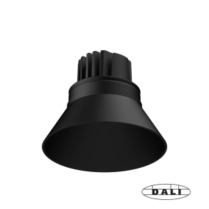 Встраиваемый светильник ELIOS BELL IP20 10W черный 50є 2700K DALI