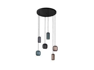 Люстра Nimes 6L разноцветная