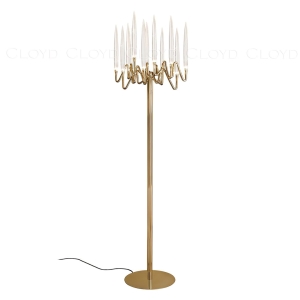 Торшер Cloyd ZOAR F15 / выс. 160 см - латунь (арт.40180)