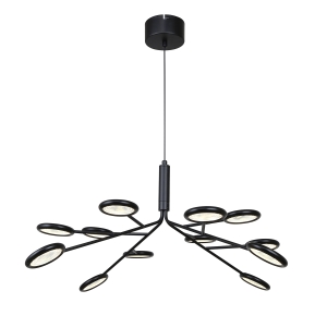 4252-12P, подвесная/потолочная люстра, D650xH320/1320, 12xLEDx3W, 3060LM, 4000K, included