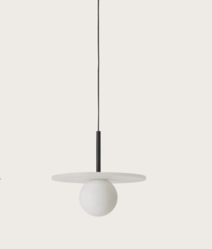 Подвесной светильник Miro 1L + алебастровый диск 1096/25