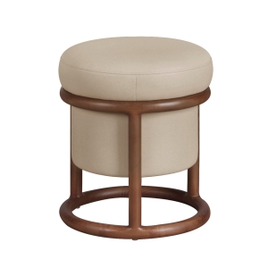 Пуф 5176 из экокожи цвета норки