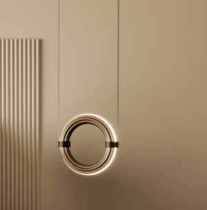 Подвесной светильник Elli C1311/S золотой металл