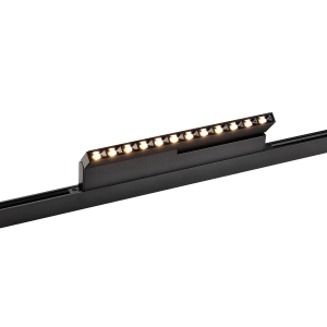 4574-1U, трековый светильник, L226xW10.5xH52, LEDx10W, 48V, 430LM, 2700-5700K, CRI>90, beam angle:30, included