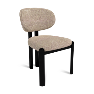 Стул Galloti, бук черный, букле noble 420