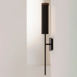 Настенный светильник Niro матовый черный