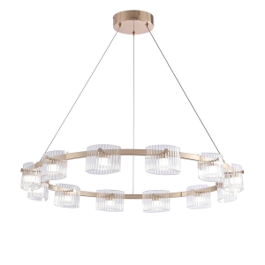 4248-12P, подвесная люстра, D820xH1300/1500, 12xLEDx5W, 1440LM, 4000K, included