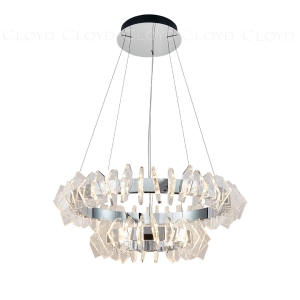 Люстра Cloyd FRANZEN C2 / Ø80 см - хром (арт.11587)