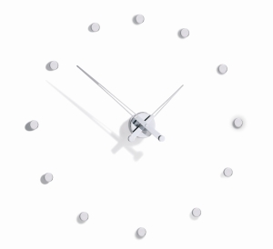 Настенные часы Rodon i 12 хром