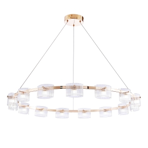 4248-15P, подвесная люстра, D1020xH1300/1500, 15xLEDx4.6W, 1800LM, 4000K, included