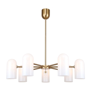 4619-7P, подвесная люстра, D750xH445/745, 7xG9x40W, excluded