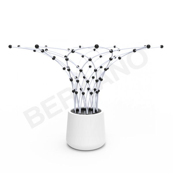 Цветочная инсталляция lnterstellar d420 h300 Snow White