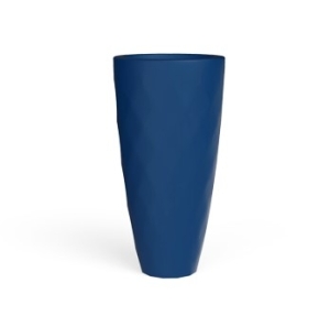 Кашпо Vases Nano матовое синее Ø14x28