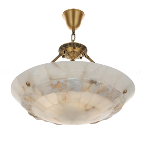 Люстра Cloyd TELEMACH C6 / Ø60 см - алебастр - латунь (арт.12347)