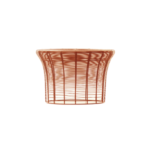 Столик высокий Aram Red Orange