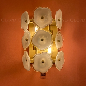 Бра Cloyd EFIOPIA W2 / выс. 28 см - латунь (арт.20393)