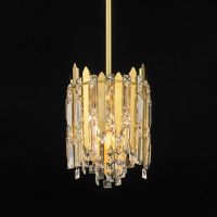 Подвесной светильник Cloyd ALCATRAZ-A P3 / Ø23 см - латунь (арт.10600)