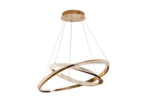 Люстра Orbitas 2L золотая