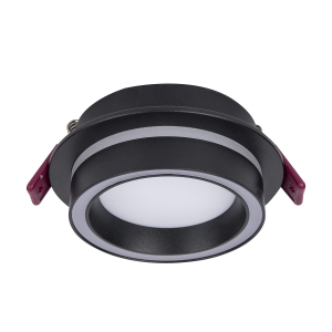 4540-1C, врезной светильник, D105xH44, cutout:D90, 1xGX53LEDx9W, IP20, excluded