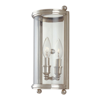 Бра Cloyd MALTEM W1 / шир. 14 см - никель (арт.20043)