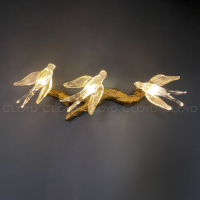 Бра Cloyd SIRIN W3 / шир. 55 см - латунь (арт.20303)