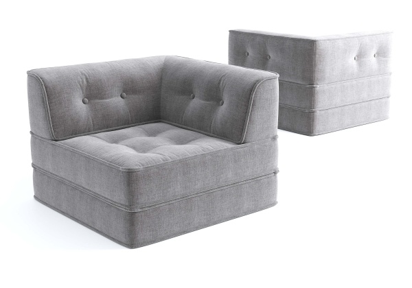 Комплект угловой Гоа - Эконом микровелюр