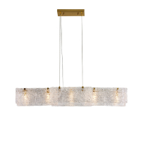 Подвесной светильник Cloyd PROMENADE P5 / L105 см - латунь (арт.10870)