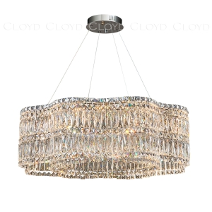 Люстра Cloyd ANTREA-B C1 / Ø80 см - хром (арт.11628)