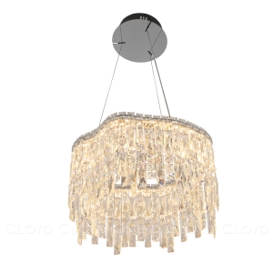 Люстра Cloyd ANTREA-A C1 / Ø48 см - хром (арт.11222)