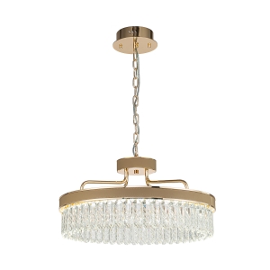 4304-6P, подвесная люстра, D600xH350/1165, LEDx60W, 3650LM, 3000K/4000K/6000K, included